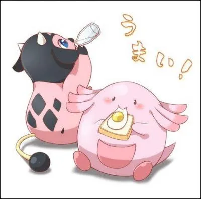 Le voici en bonne compagnie. Quel est le point commun entre ces deux Pokémon ?