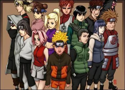 Qui a été choisi pour partir avec Naruto, Amaru et Shinnô ?