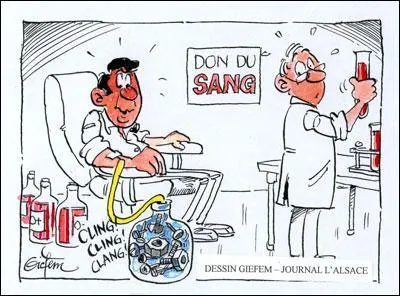 L'hémochromatose est un manque de fer.