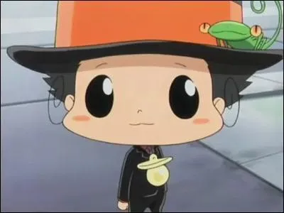 Comment s'appelle le caméléon que ce tueur a sur son chapeau ?