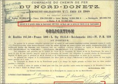 "Marron" ne fut-ce pas la couleur dont on a qualifié les acheteurs d'emprunts russes (ou du Canal de Panama, Eurotunnel, etc) ?
