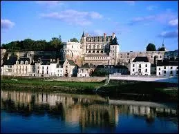Quel est ce château qui s'élève au-dessus de la Loire et qui se compose de nombreux bâtiments de style "Renaissance" ?