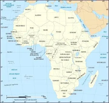 Comment s'appelle ce continent situé sur la carte ?