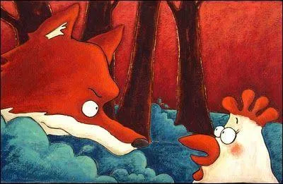 Nwt s'inspire de La Fontaine pour vous écrire une fable : "La poule et le renard". Compère Renard rusé veut se faire une omelette, il convoite les oeufs de Dame Poulette, comment donc s'y prend-il ?