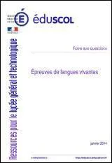 Epreuve de langues vivantes (italien) : conjuguez au présent et à la première personne du singulier le verbe "avere".