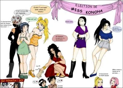 C'est l'élection de Miss Konoha ! Mais qui n'a pas de supporter?