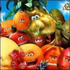 Cette boisson, faite avec principalement de l'eau de source, a pour slogan : "Be Fruit." C'est :