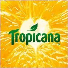 Moi, je suis une marque de jus de fruits et ma marque est sur la photo.