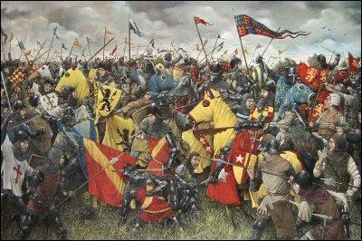 En quelle année les Français se font-ils massacrer lors de la bataille de Crécy ?