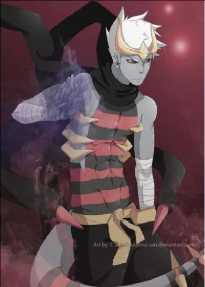 Pokémon légendaire de type Dragon et Spectre, il a la particularité d'être doté de deux formes : la "forme originelle" et la "forme alternative". Il a été envoyé dans le monde distorsion par Arceus à cause de sa violence :