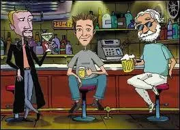 Cette série animée fut malheureusement annulée après une poignée d'épisodes. NBC, suite à des plaintes reçues pour le contenu anti-religieux de la série, a été contraint de mettre un terme à sa diffusion (le faible taux d'audience ayant également influé sur la décision). Quel est le titre de cette série télévisée d'animation ?