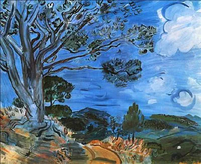 Qui a peint Le grand arbre à Sainte Maxime ?