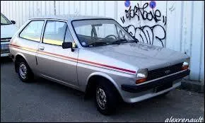 Cette voiture est la première génération de ...