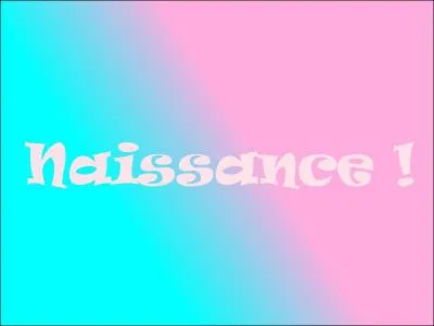 Grâce à cette invention, c'est la naissance...