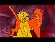 Qui sont les deux chats de la photo ?