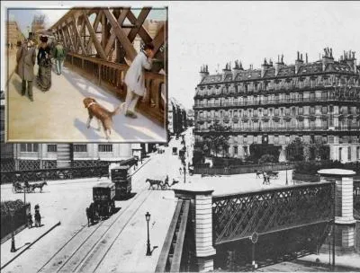 Quel pont parisien a représenté Gustave Caillebotte dans cette toile ?