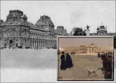 Ami de Manet et de Degas, ce peintre italien s'intéresse à la vie moderne et, comme dans cette toile intitulée "La Place de Carrousel " dépeint les toilettes et les modes de l'élégance parisienne...