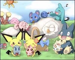 Vrai ou faux : Tous les Pokémons présents sur cette photo pourraient sortir d'un uf sous cette forme. [1 réponse]