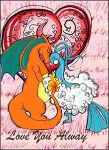 Quand Dracaufeu et Altaria font un uf, à l'éclosion, on obtient un _____ ou un _____ ! [2 réponses]