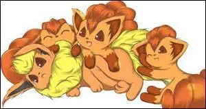 Si ce Pyroli a des bébés Goupix, l'autre parent est un _____ ou un _____ ! [2 réponses]