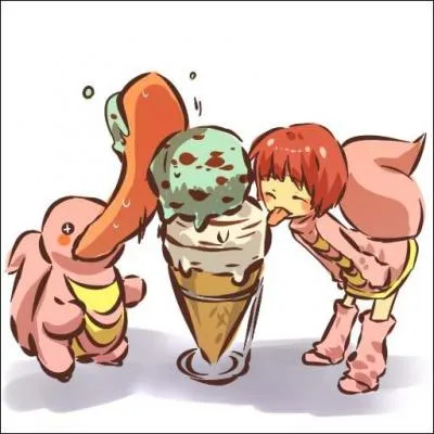 Quel est le Pokémon imité sur cette photo ?