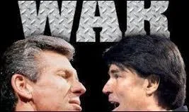 De fin 1995 à début 2001, comment se nommait la compétition qui opposaient la WCW et la WWF dans la bataille des audiences ?