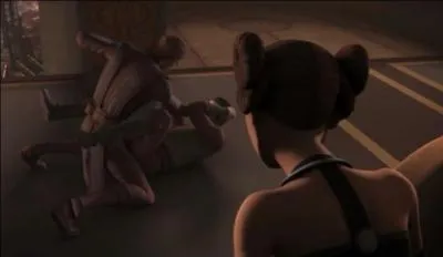 Qui Anakin massacre-t-il par jalousie et affection pour la même personne (Padmé) ?