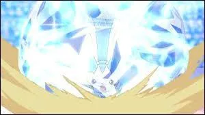 Pour le "chandelier de glace", Aurore utilise le "laser-glace" de _____ ou "l'éclat glace" de _____ et "l'étincelle" de _____ ! [3 réponses]