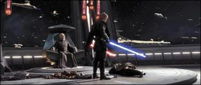 Au-dessus de quelle planète Anakin tue-t-il le Comte Dooku et "libère" le Chancelier Palpatine ?
