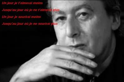 Quel est le titre de cette chanson d'Alain Bashung ?