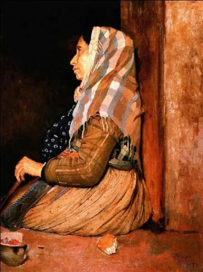 Qui a peint Une mendiante ?