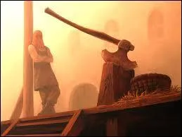 La décapitation est l'une des méthodes de mise à mort les plus utilisées à travers les siècles. Comment appelle-t-on le bloc de bois sur lequel le condamné devait y poser sa tête afin de se la faire trancher ?