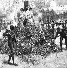 Au Moyen Age, l'Inquisition était fort connue pour condamner de nombreuses victimes au supplice du bûcher. Une grande majorité d'entre elles furent des femmes. Lequel de ces motifs était le moins souvent puni par la condamnation au bûcher ?