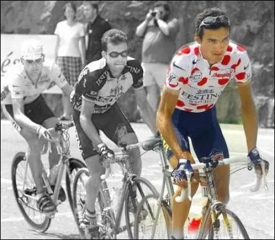 Combien de fois , Richard Virenque a-t-il ramené le maillot à pois du meilleur grimpeur à Paris ?