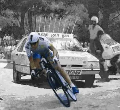 Qui aujourd'hui est encore le détenteur du prologue le plus rapide du Tour avec une moyenne de 55, 152 km/heure ?