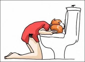 Ce qui arrive parfois après une soirée trop arrosée :