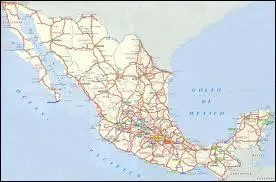 Quel pays d'Amérique centrale est représenté sur la carte ?