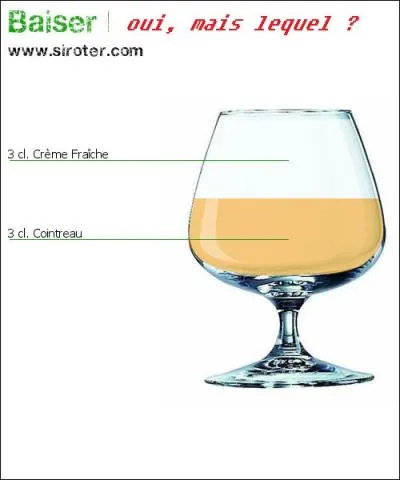 B comme baiser, pourquoi pas au petit-déjeuner pour accompagner les tranches de mique tiède beurrées : 5 cl de crème fraîche, 3 cl de triple sec, 1 cl de chocolat en poudre, préparé par un petit malin, et on profite bien du reste de la journée !