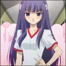 Ce personnage est Kirishima Shôko. De quel anime vient-elle ?