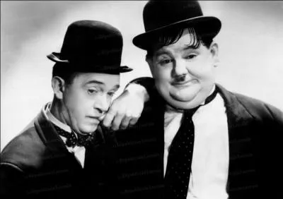 Laurel et Hardy est un duo célèbre ; Laurel est :