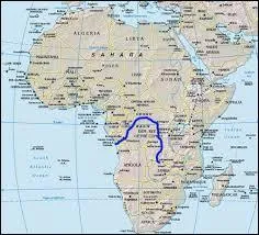 Quel fleuve est représenté sur la carte ?