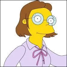 Cette professeur est connue elle aussi puisque c'est la professeur de Lisa. Comment s'appelle-t-elle ?