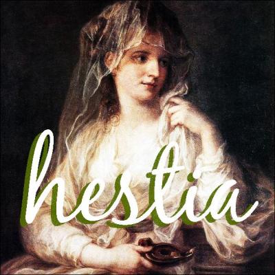 Joli pseudonyme que celui d'Hestia qui fut la fille de Cronos et de Rhéa, soeur de Zeus, c'est la déesse :