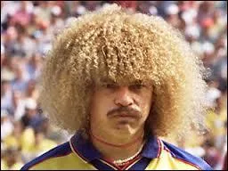 Quel ancien joueur colombien n'avait rien à envier aux coupes de cheveux actuelles ?