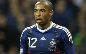 Thierry Henry est considéré comme le meilleur buteur de l'équipe de France.