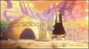 Où Natsu a-t-il construit sa tombe?