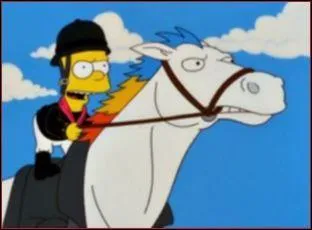 Quel est le nom du cheval adopté par Bart ?