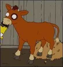 Ce taureau a t adopt par Bart. C'est ...