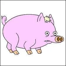 Ce cochon a été adopté par Homer Simpson dans le film. Laquelle de ces propositions n'est pas un de ses noms ?