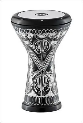 Voici un tambour en poterie que l'on frappe avec les mains. C'est :